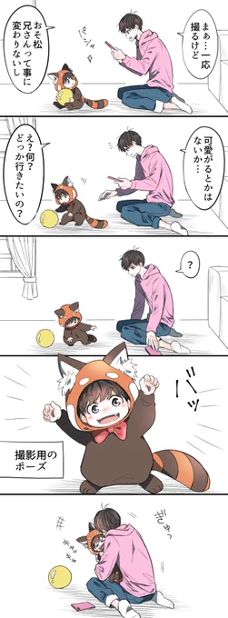 兄達が小さくなってしまいました。 