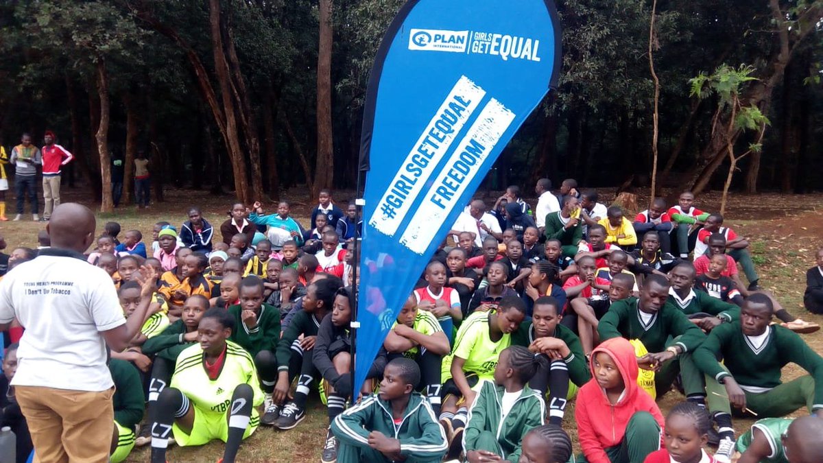 Happening Now: Inter-school football tournament involving both girls and boys at Roallan camp at Kibera. 
The aim of the match is to break the gender boundaries especially in sports where certain games such as football have associated as man's sport.