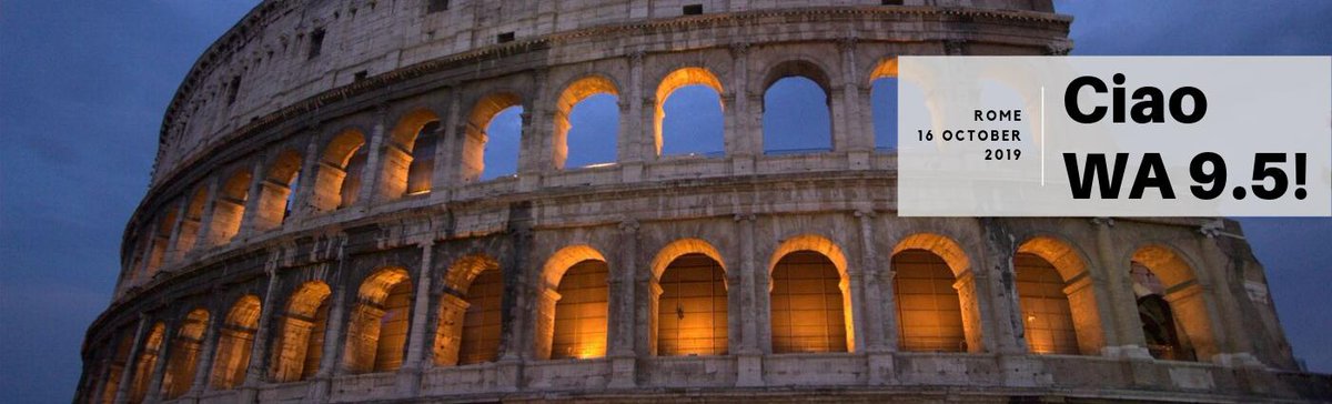 Welcome home #WorkloadAutomation! 
After rocking in Europe, US and Brazil we are back in Rome for the only date of our Italian roadshow. 🇮🇹
Register for free now and come and see our most advanced platform so far 👉🏻bit.ly/WAItalyRoadshow  #automation