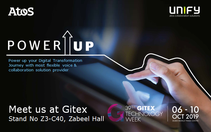 SmrtSMB's tweet photo. Join @UnifyCo at the upcoming @GITEXTechWeek and understand how to power up your digital transformation journey with then most flexible voice and collaboration solution provider.
#GITEX2019
#SmartSMB https://t.co/UORJpHDVDf