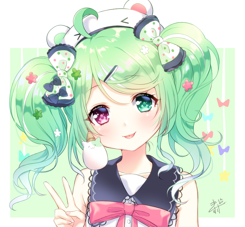 「佐倉おりこさんのポッピングシャワーちゃんのキャラデザがドツボだったので、描かせて」|宮花ゆう🌸🐾のイラスト