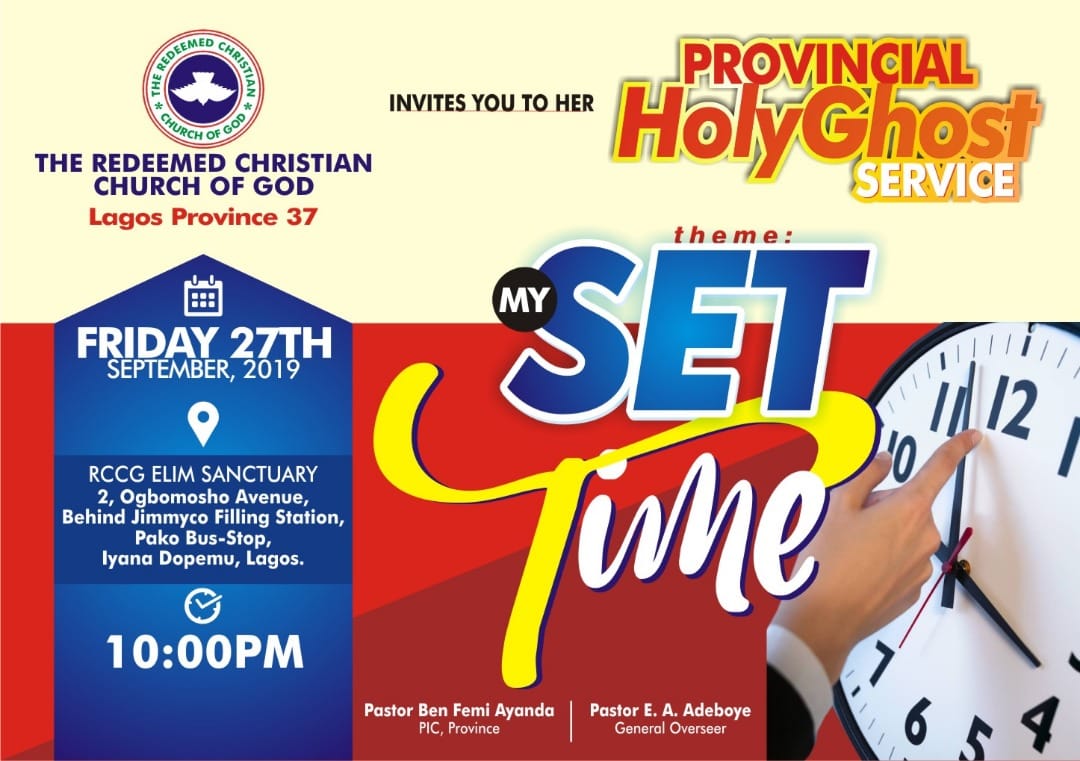 RccgESL's tweet image. Join us for the September Provincial Holy Communion Service today by 10pm prompt.
YOU’RE ONE ENCOUNTER AWAY FROM YOUR BREAKTHROUGH!  God has a way of bringing one blessing that can catapult you into your destiny. #MySetTime #rccgesl