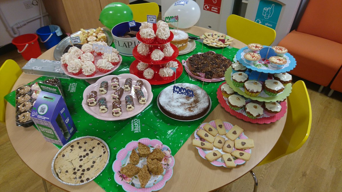 All ready! @LancashireCare <a href="/macmillancancer/">Macmillan Cancer Support</a> #worldsbiggestcoffeemorning