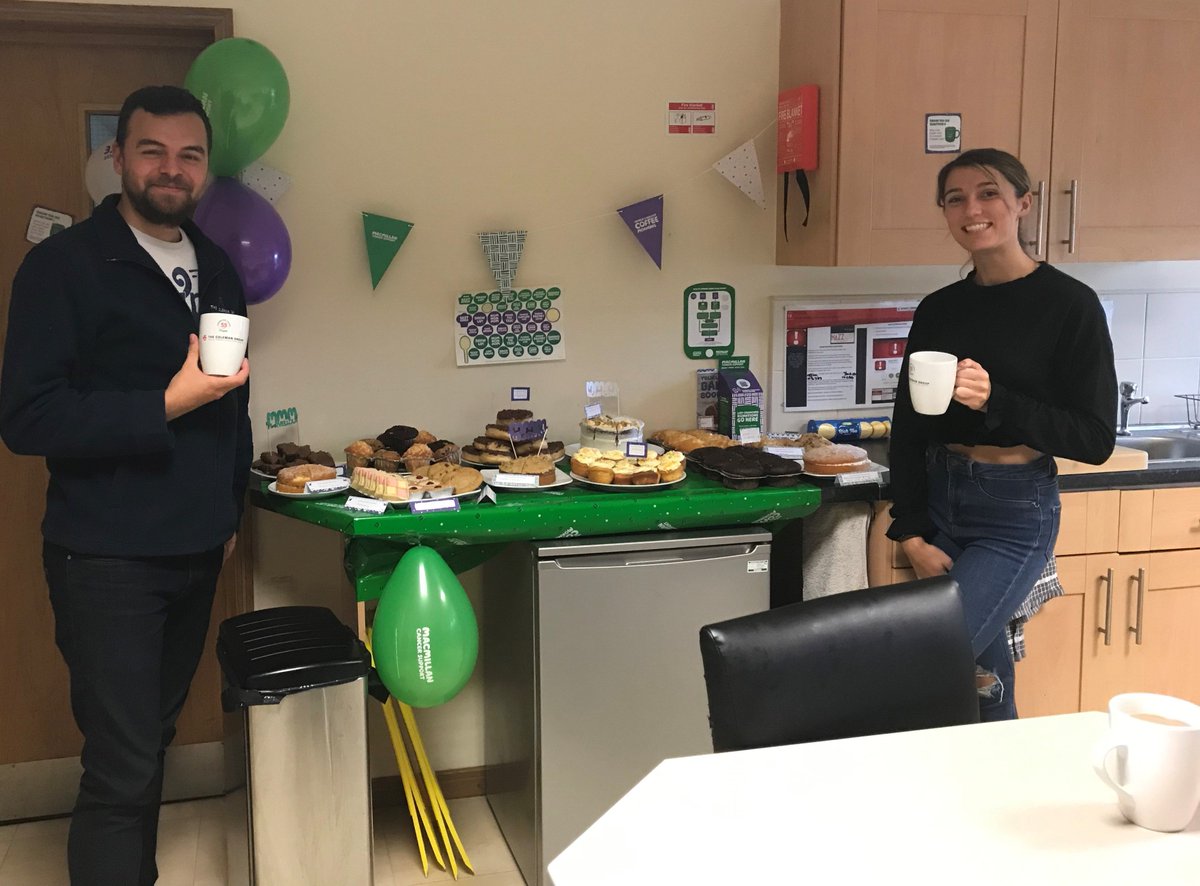 ColemanGroup_UK's tweet photo. We’re celebrating the #MacMillanCoffeeMorning in our office today and the spread looks amazing! Show your support today and donate to @macmillancancer.

#CancerSupport #Macmillan #CoffeeMorning #coffeeandcake #worldsbiggestcoffeemorning #FridayFeeling https://t.co/ywWdzDhWR1
