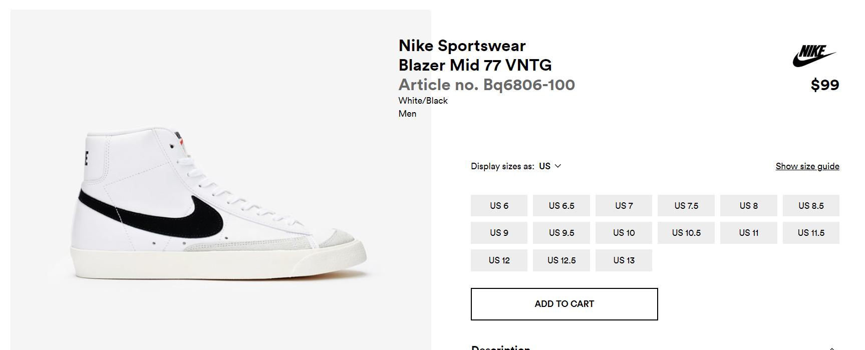 Сколько весят найки. Nike Blazer Размерная сетка. Вес кроссовок Nike Blazer Mid 77. Размерная сетка Nike Blazer Low. Blazer Mid 77 Vintage Размерная сетка.