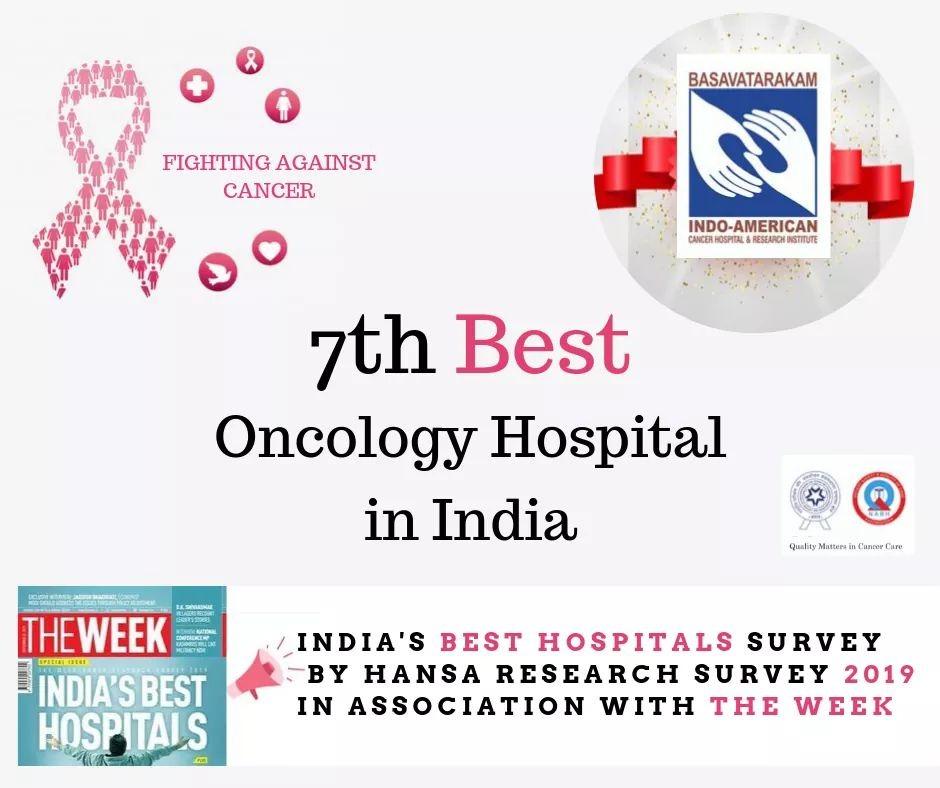 #Basavatarakam cancer  Hospital has been ranked as the 7th best cancer hospital in India by THE WEEK  magazine.  #BestCancerHospital 

Congratulations to whole team and hospital chairman #NandamuriBalakrishna Garu 👏👏