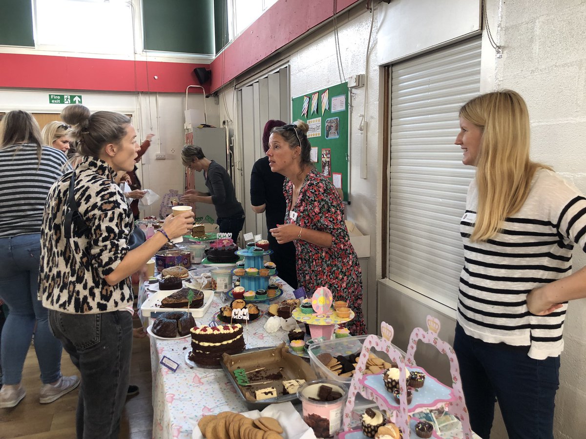 HamptonPrimary's tweet photo. Mmmmmmmm... We whipped up a great turn out for our @macmillancoffee coffee morning. We certainly had our cake and ate it!!! #exceedinglyGOOD #letsbrewthis #changingliveswitheveryslice https://t.co/kfjHN3tEGU