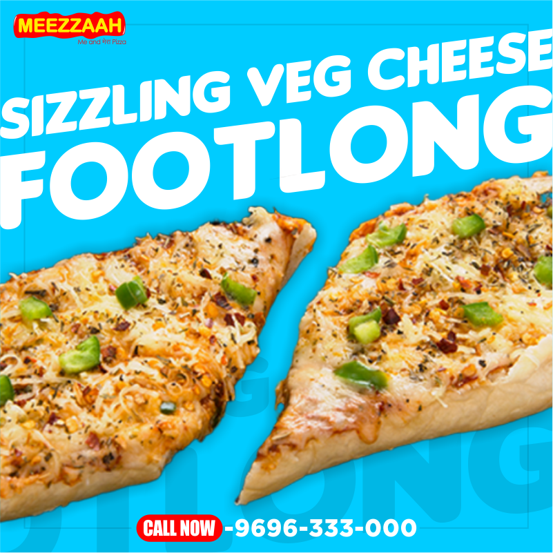 Meezzaah1's tweet photo. Sizzling Veg Cheese Footlong..
Follow- @Meezzaah1
Order online @ https://t.co/DDoV8Rrf9O
Call for order- 9696333000
#sizzling #veg #cheese #footlong #kanpurdiaries #kanpurfoodies #yummyfood #kanpurwants #kanpurfoodexplorers #kanpurmetro #meezzaah #meandmerapizza #dfoodieworld https://t.co/v8NV4ffwkn
