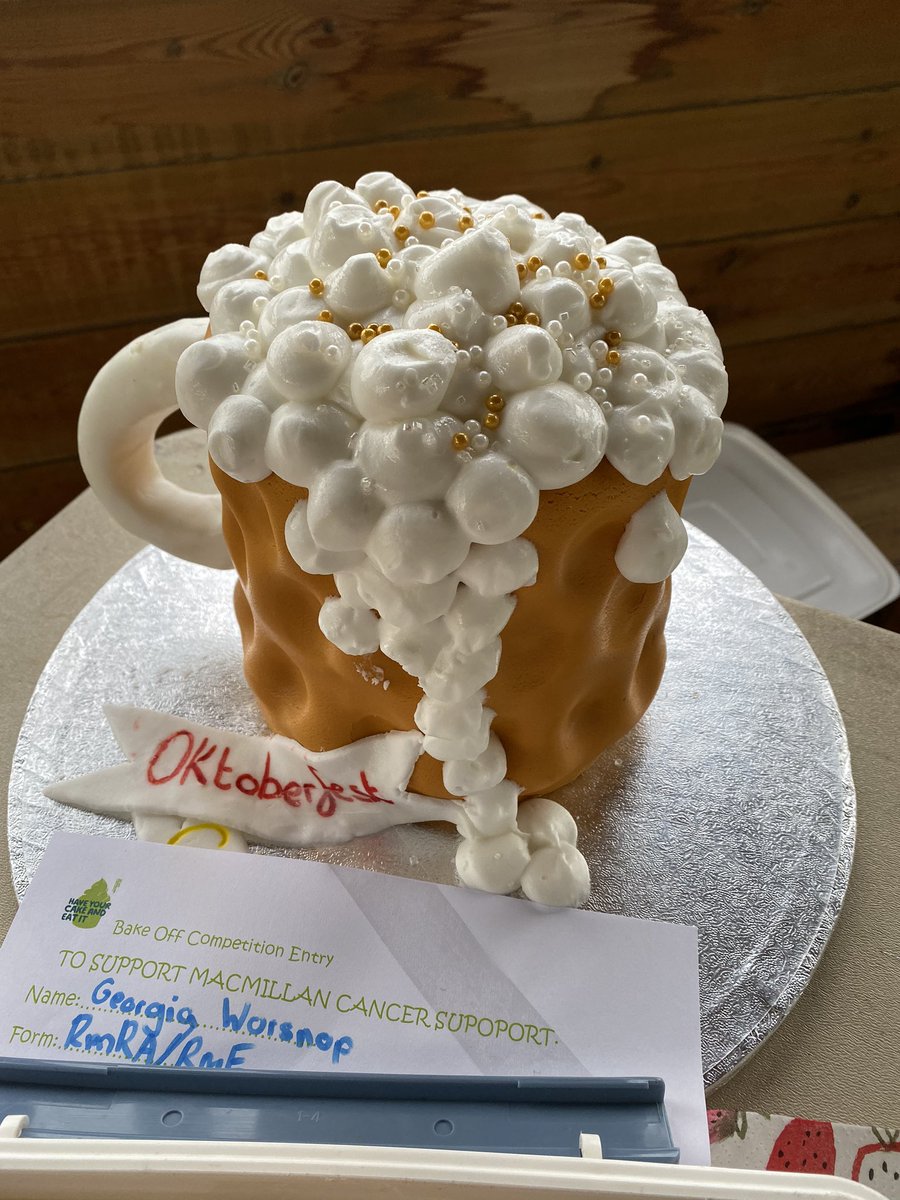 Just enjoyed working with Mr Ferguson to judge the King’s bake-off. We loved the European Day of Languages theme!