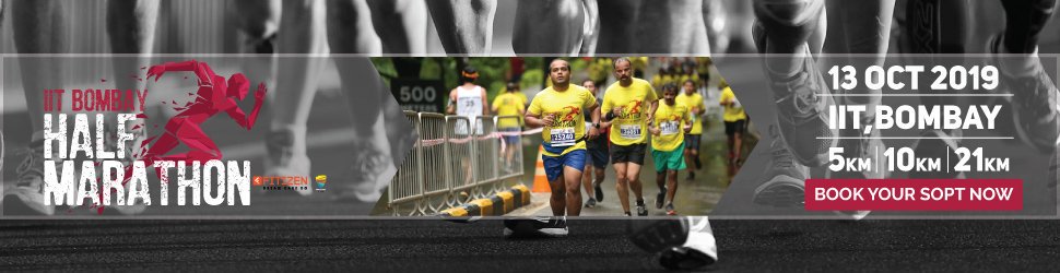 iitbhm's tweet photo. IITBOMBAY HALF MARATHON
13TH OCTOBER 2019
5 km I 10 km I 21 km
IIT, BOMBAY

Register now to experience the greenest running path in Mumbai: https://t.co/p2agv9PVHb

https://t.co/7RZaD9Ym4P

#IITBHM #RunnersNeverQuit #MarathonsOfIndia #halfmarathon #runningevent https://t.co/TIpg6Okz0J