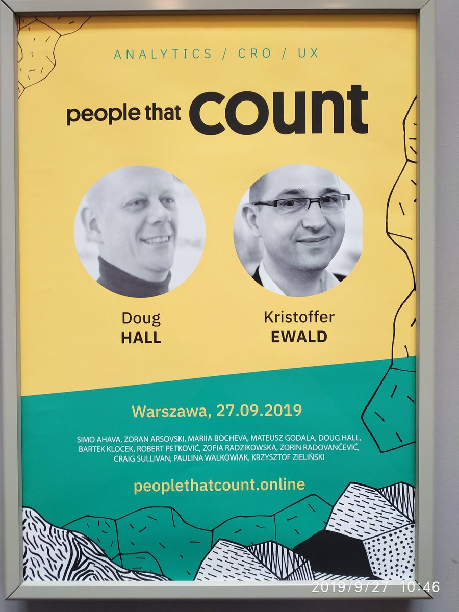 kewald's tweet photo. In very good company speaking today at #PeopleThatCount in Warsaw 🙏 @PTCWarsaw @SimoAhava @fastbloke @zorinatesc https://t.co/GJrbeLVQhz