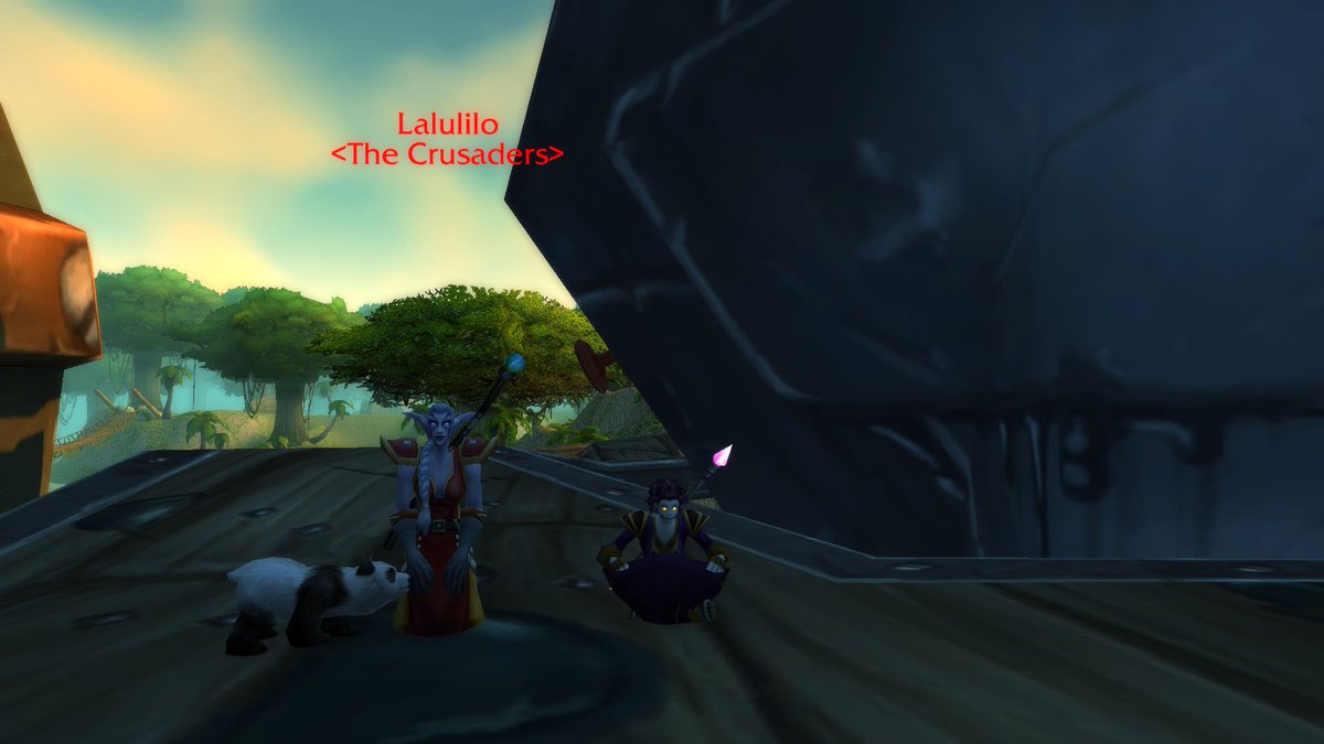 Velesti_'s tweet photo. Even on pvp servers, we can make friends from the other faction!
#WoWClassic #WorldOfWarcraft #worldofwarcraftclassic #forthehorde #StranglethornVale https://t.co/ATVsQjqFwJ