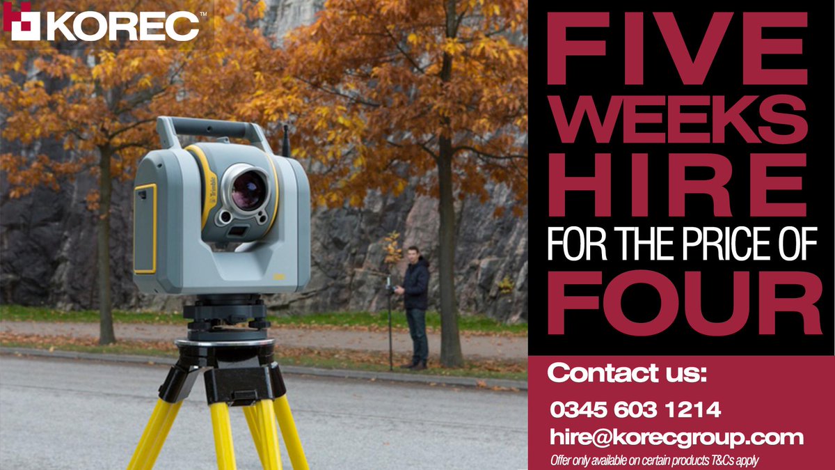KORECGroup's tweet photo. Don't forget about our amazing #hire deal we've got on at the minute! Get in touch today:
βοΈ0345 603 1214 (UK)
βοΈ+353 (0)1 456 4702
π§hire@korecgroup.com
#KOREC #Trimble #5for4 https://t.co/9EimeqLIpM