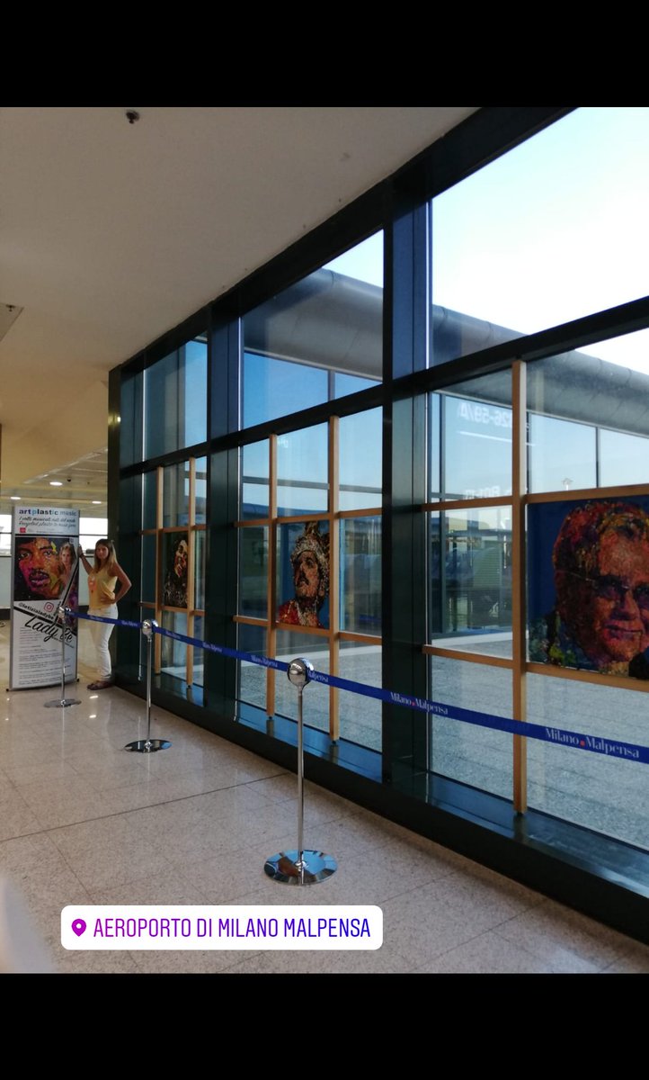 LadyBe19's tweet photo. Dal riciclo possono nascere opere d'arte. Milano Malpensa Aeroporto #ladybe #malpensa #arte #milano https://t.co/Ywh66SVCdm
