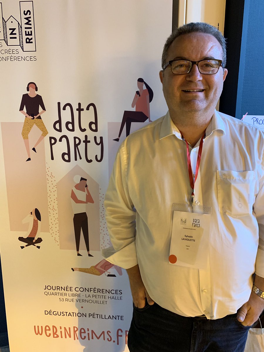 Participation d’ezyperf à web in Reims pour partager les enjeux big data dans le pilotage de la performance des entreprises #webinreims #ezyperf #quartierlibre