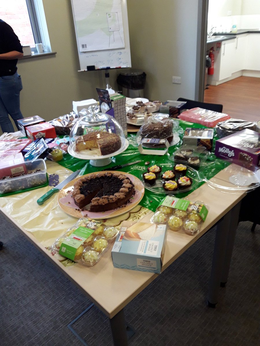 CraigCooperNFRS's tweet photo. It's getting busy here at @nottsfire #CarltonFS for the @macmillancancer coffee morning. Come on down and have a cuppa with a cake and a chat #Community https://t.co/Ts2HMit0Bx