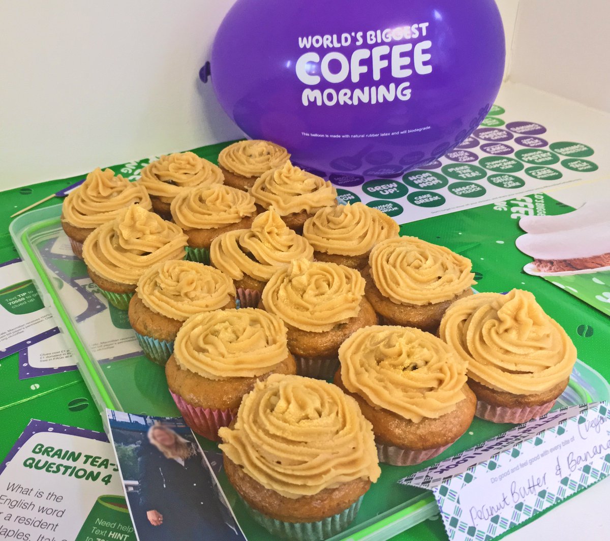 Yay_dot_com's tweet photo. Cakes aplenty for a great cause! All ready for our coffee morning at Yay HQ today. Yum! #MacmillanCoffeeMorning #MacmillanCancerSupport #FriYay 🥮🧁🍰 https://t.co/LFHZAjjZSH