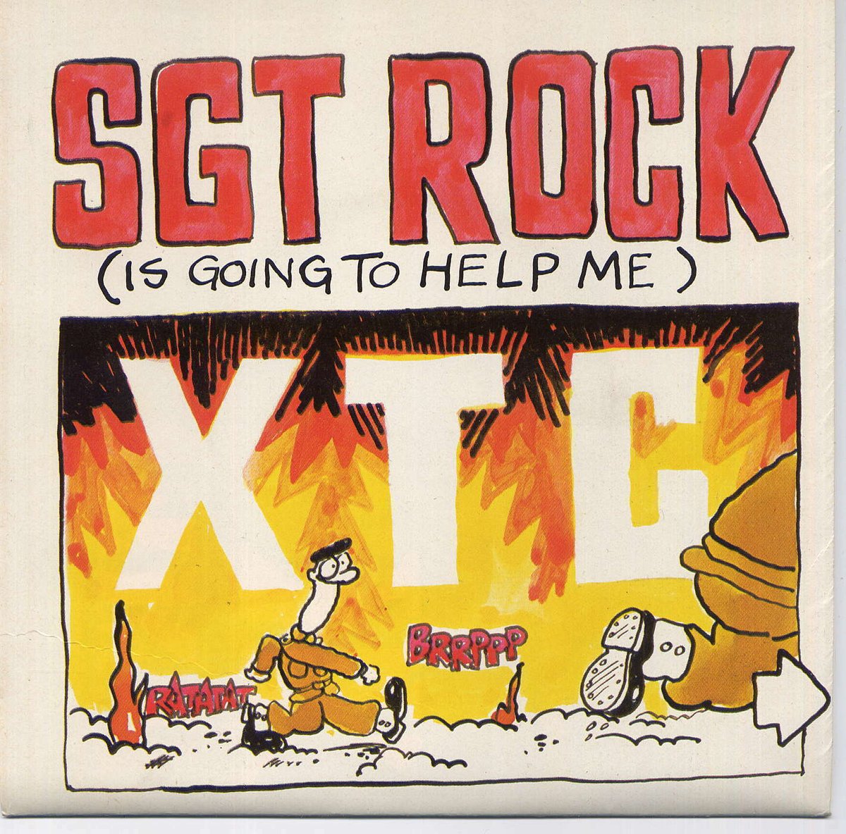 Rockyourecords's tweet photo. Check out XTC - Sgt Rock (is going to help me) -7'' (45 tours) - UK - comics poster sleeve  https://t.co/VdBvMvFyU8 via @Rockyourecords https://t.co/hO0GPlGrmb