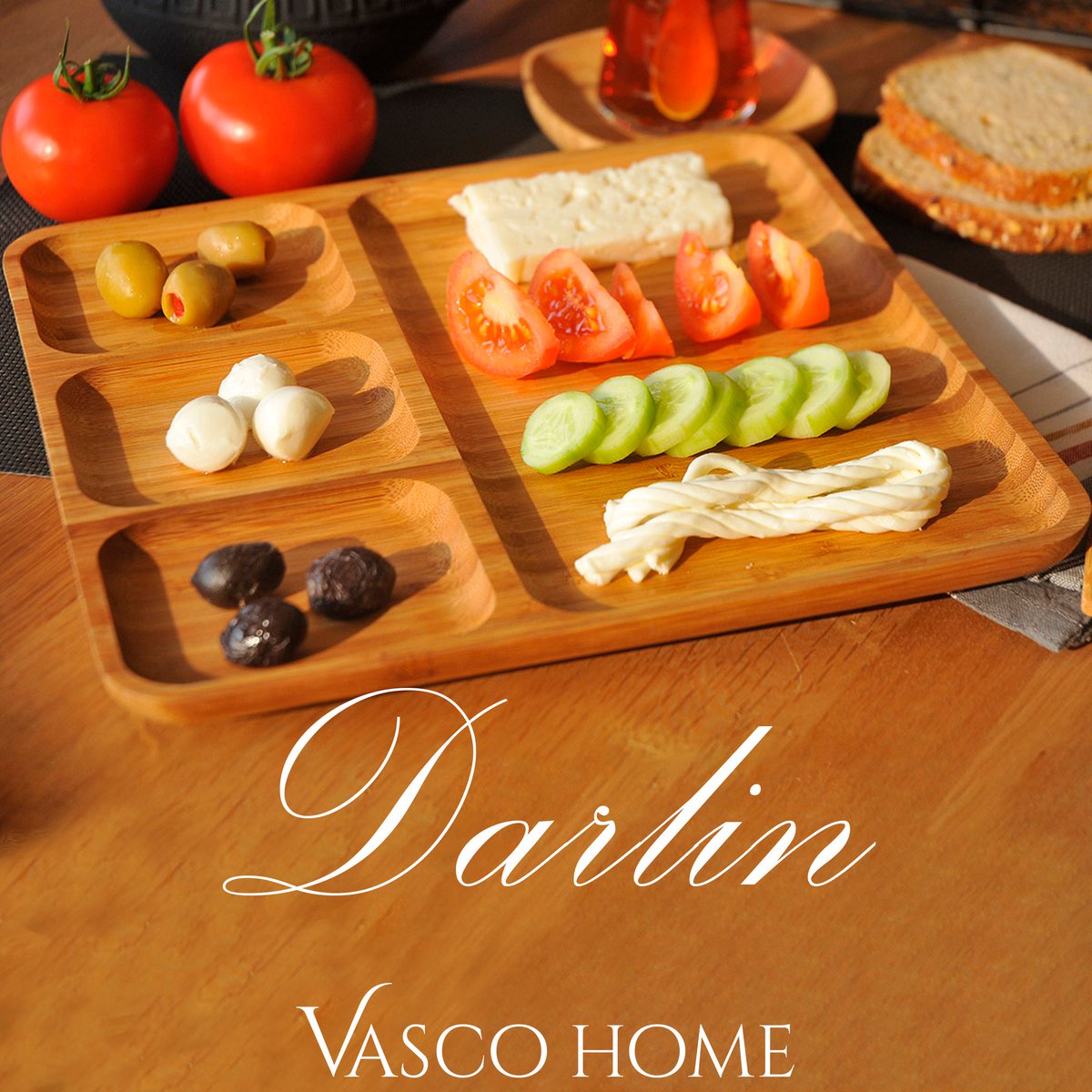 4 Bölmeli Bambu Servis Tabağı Vasco Home’da !

Bambu Darlin Sunum Tabağı, yemeklerinize şıklık ve lezzet katmak için tasarlandı. Darlin’in farklı boylardaki bölmeleri tüm yemeklerinizden keyif alacak, üç çeşit yemeği tek tabakta tüketebileceksiniz.

#bambu #bambuservis