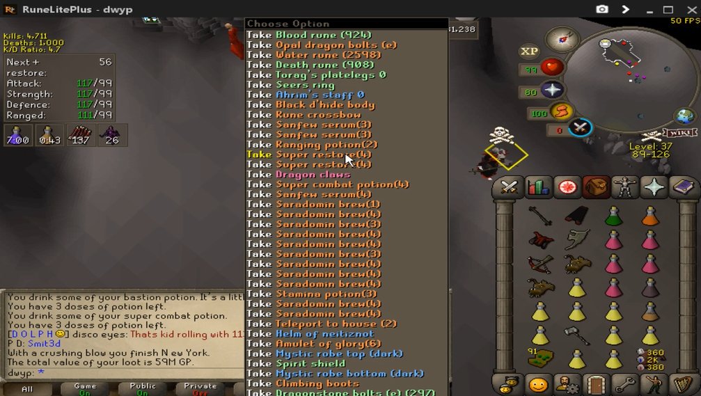 DolphinsOsrs's tweet photo. Don't worry, we're still pking. 👍. Last night's loots. https://t.co/BCNsnfncQD