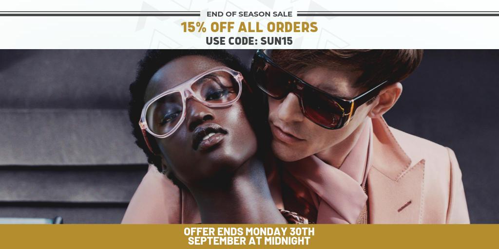 designeroptiks's tweet photo. Visit our website now for 15% off all orders! Use code: SUN15 at checkout! Offer ends Monday 30th at Midnight!

https://t.co/OM5LsUZhXY

#designeroptiks #sale #discount #deal #desginer #rayban #hugoboss #muimui #mauijim #persol #sunglasses #glasses #eyewear #prada #tomford https://t.co/1eoJ2CBEVl
