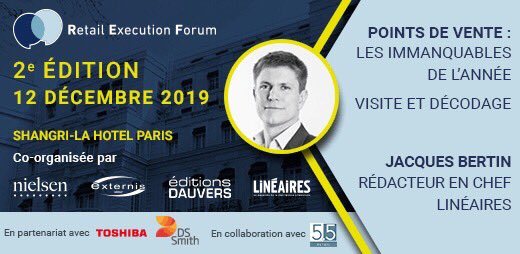 RetailExecForum's tweet photo. Jacques Bertin, rédacteur en chef de LINEAIRES, complétera l'excellent plateau d'intervenants que nous réunirons pour décrypter les enjeux, les perspectives et les meilleures pratiques de l’exécution en point de vente.
#REF2019 #Expert #EVENT https://t.co/oL58I0Lamk