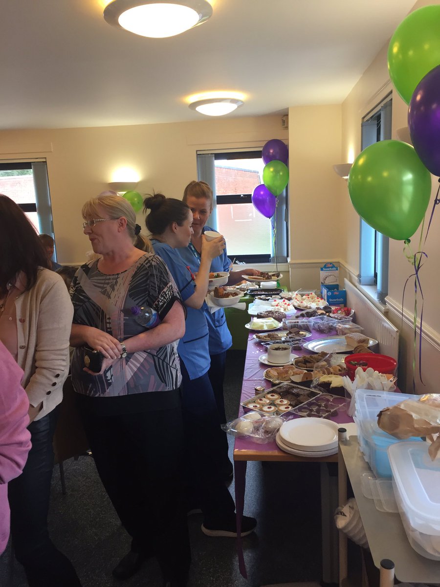 Well done Coatbridge health centre on their #mcmillancoffeemorning over £1200 raised 🧁🍰
