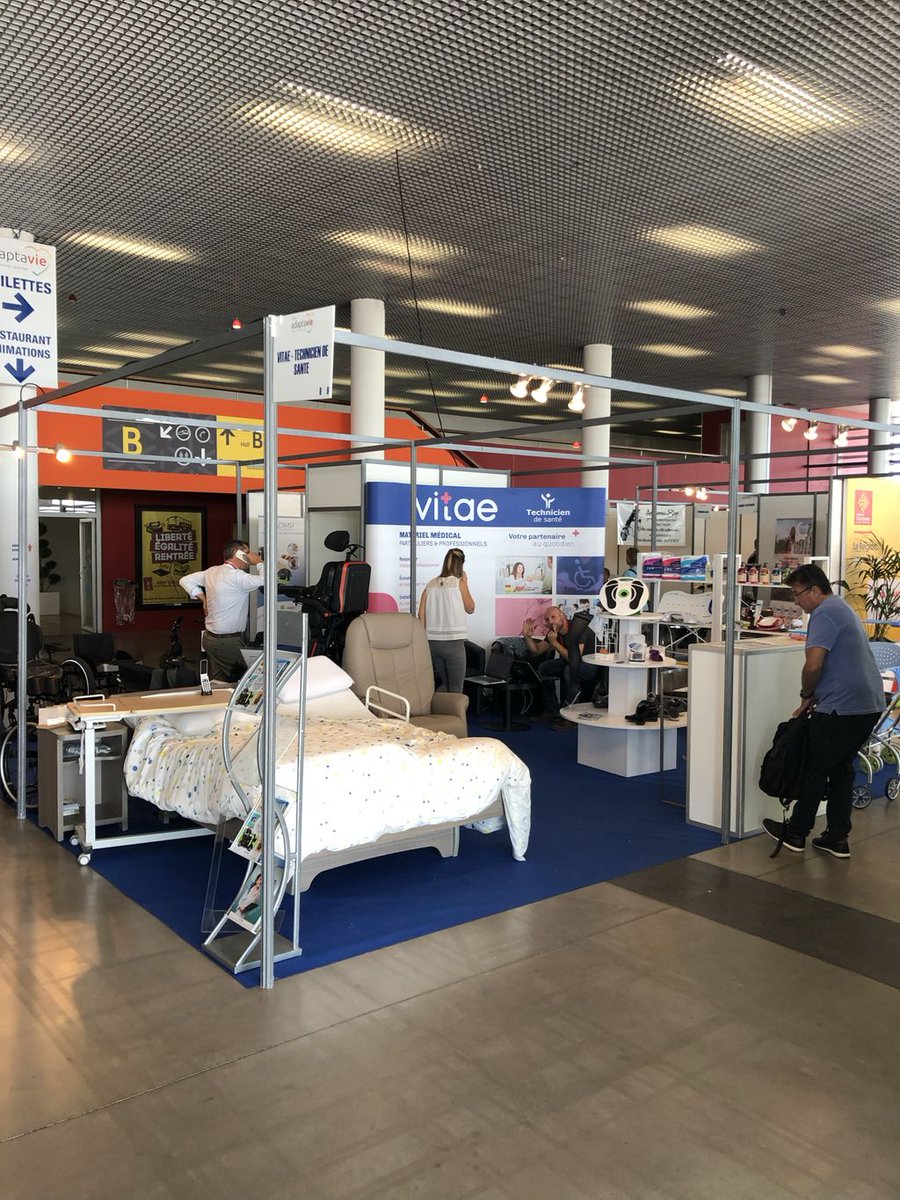 Salon Adaptavie - Montpellier tweet media