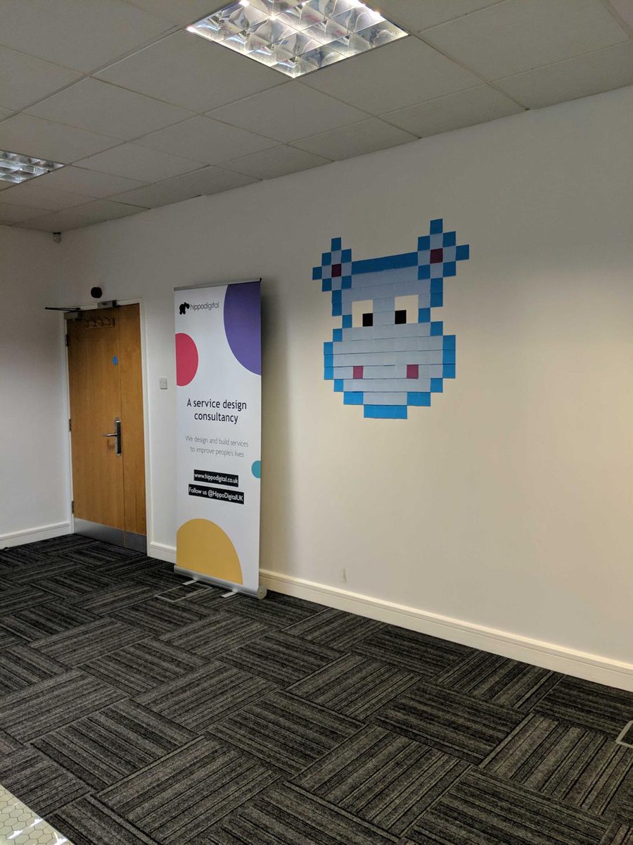 How #agile is our post-it Hippo? #hippodigitaluk #coventry #Leeds