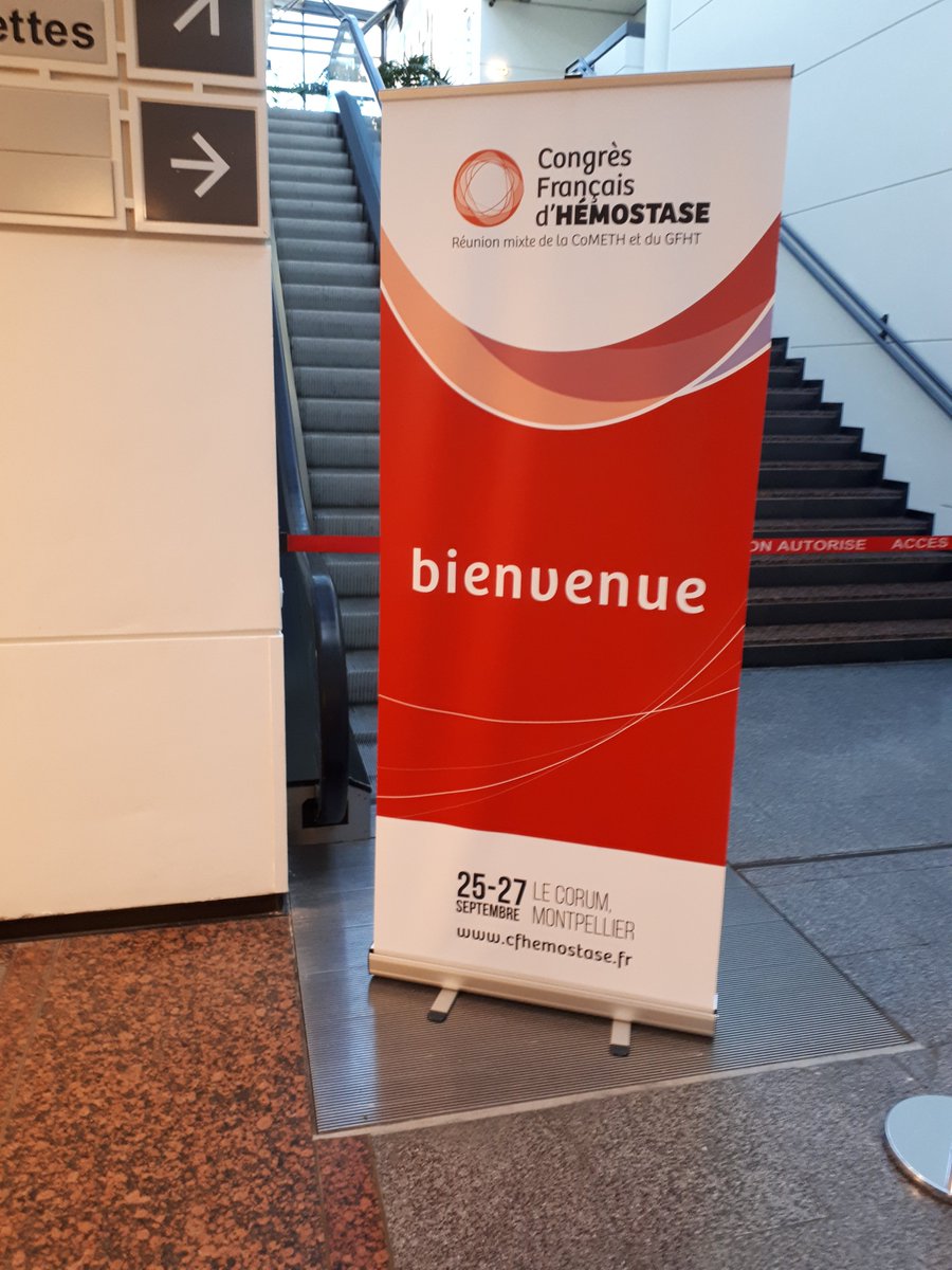 TAOCTM_Meeting's tweet photo. Joli succès pour le sympo "Prise en charge de l'hémophilie A avec inhibiteur ~Avancées, Expériences, Projection" proposé par les laboratoires Roche-Chugai au Congrès Français d'#Hémostase.
@Roche_France & #Chugai : Merci pour votre confiance
#CoMETH #GFHT #hémophilie #Montpellier https://t.co/Gu54NANSXn