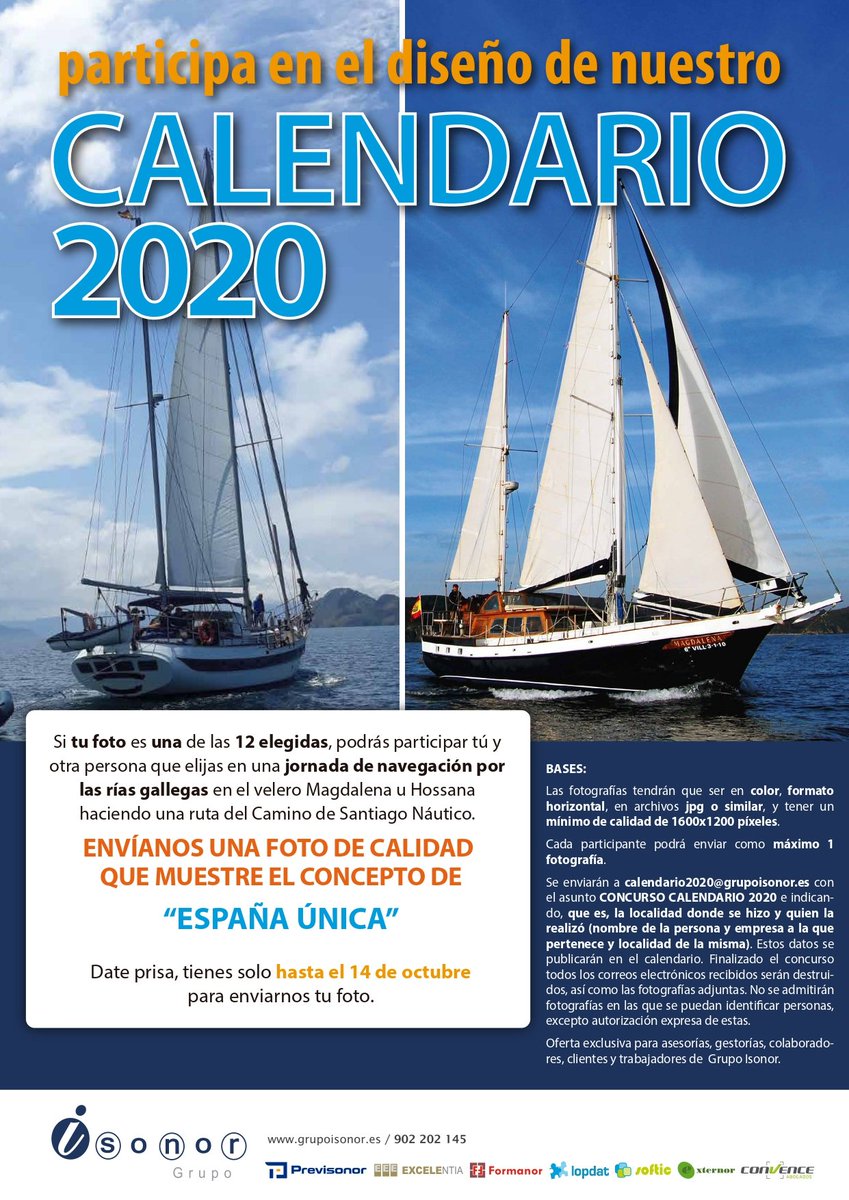 Un año más lanzamos nuestro concurso fotográfico para el Calendario Grupo Isonor&amp;Previsonor 2020. 📷

Si te apasiona la fotografía, envíanos una imagen que representa la temática "España única" y... ¡participa!

#Calendario2020GrupoIsonorPrevisonor