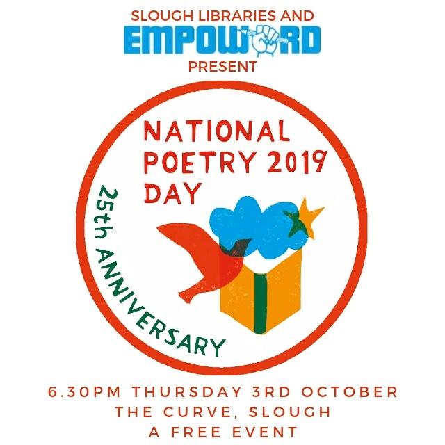 Next week we return to the @TheCurveSlough with <a href="/SloughLibraries/">Slough Libraries</a> for #NationalPoetryDay - join us for the finest in local spoken word talent from 6.30pm on Thursday 3rd October.