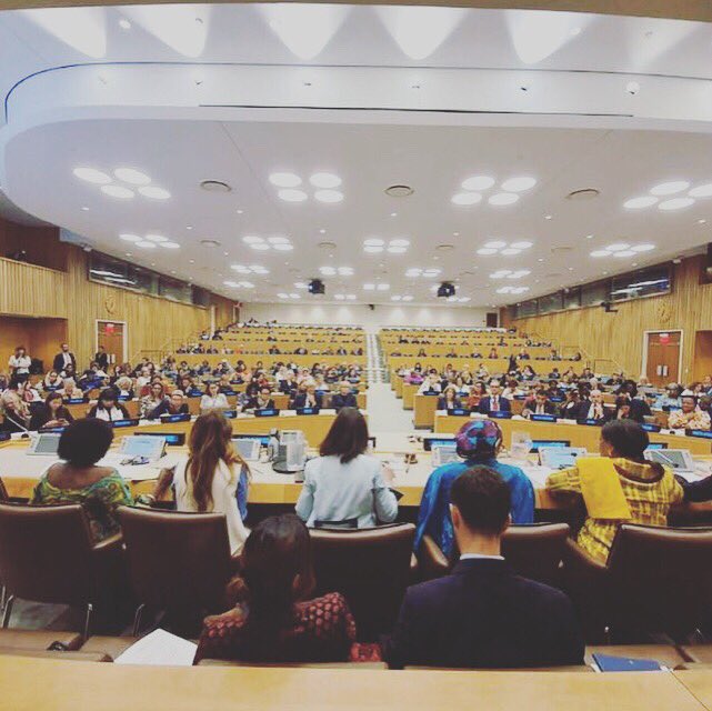 LailaBokhari's tweet photo. «Let it no longer be said, Secretary General, that there are no qualified women to take the seat at the negotiation table». Powerful launch of the global women mediators networks @ United Nations #UNGA2019 #UNGA #atthetable #lastingpeace #alltracks @WomenMediators #WomenMediators https://t.co/jfNVKZGlRi