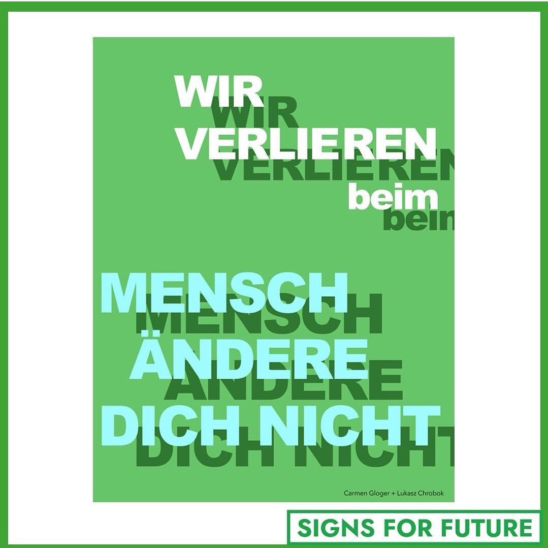 SignsForFuture's tweet photo. Vielen Dank an Carmen Gloger und Lukasz Chrobok!
Mehr zu Carmen auf https://t.co/km3fV8acxz
Mehr zu Lukasz auf https://t.co/3IyrWkxRgU
#SignsForFuture #FridaysForFuture #Schilderbilder https://t.co/AH6zkPNFKA