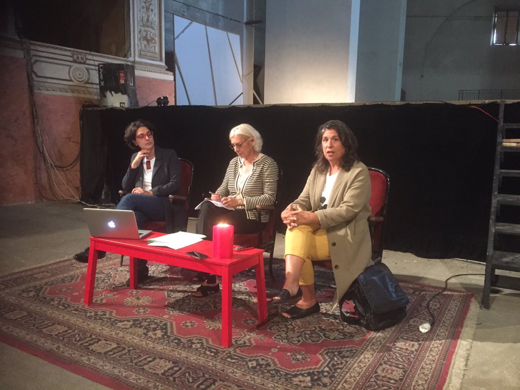 Ass. Cultura Regione Toscana Barni e Caruso di Caserma Archeologica per parlare del futuro del Teatro Rossi Aperto