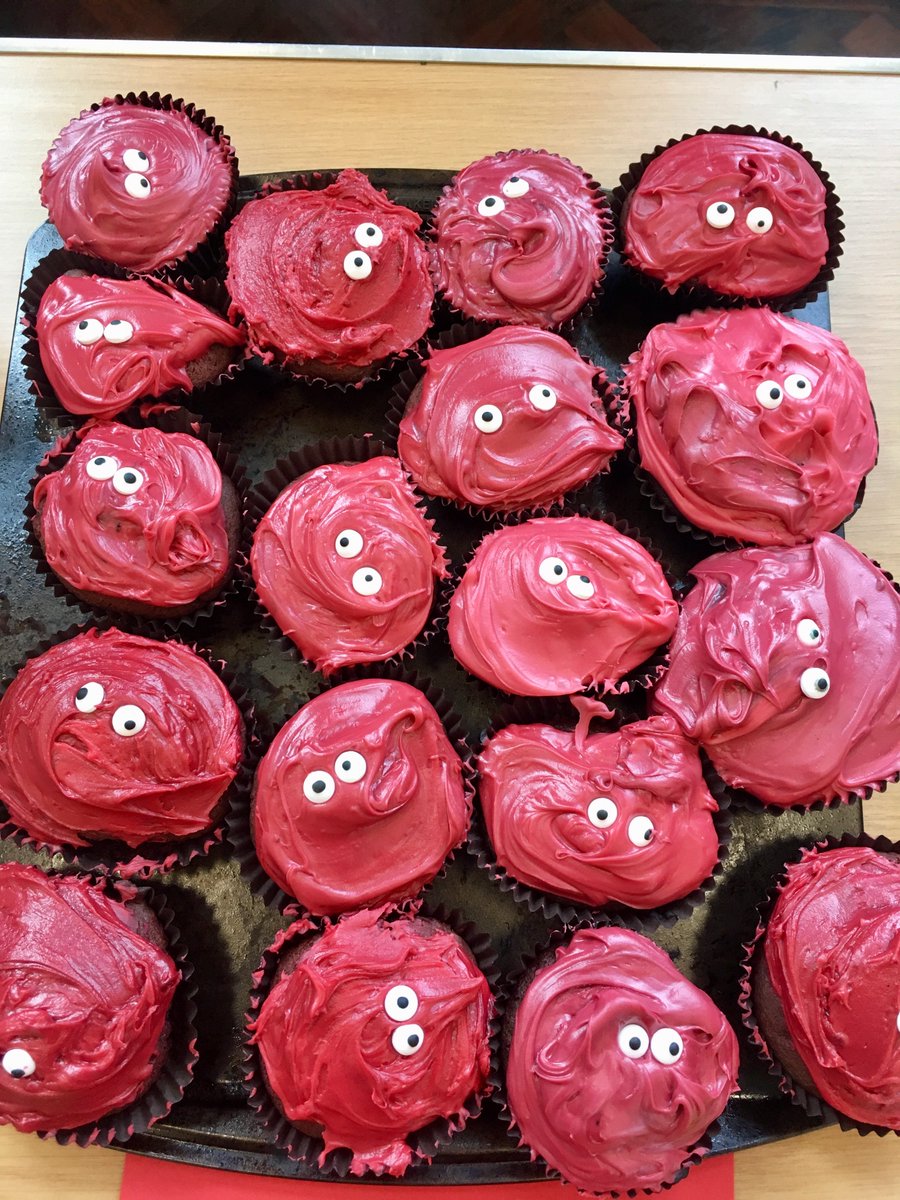 We are supporting Macmillan Cancer Support's Coffee Morning with a bake sale full of home-made cakes today in our dining hall. Thank you to staff &amp; pupils who brought in their sweet treats for all to enjoy &amp; for supporting this great cause! #macmillancoffeemorning #WorkHardBeKind