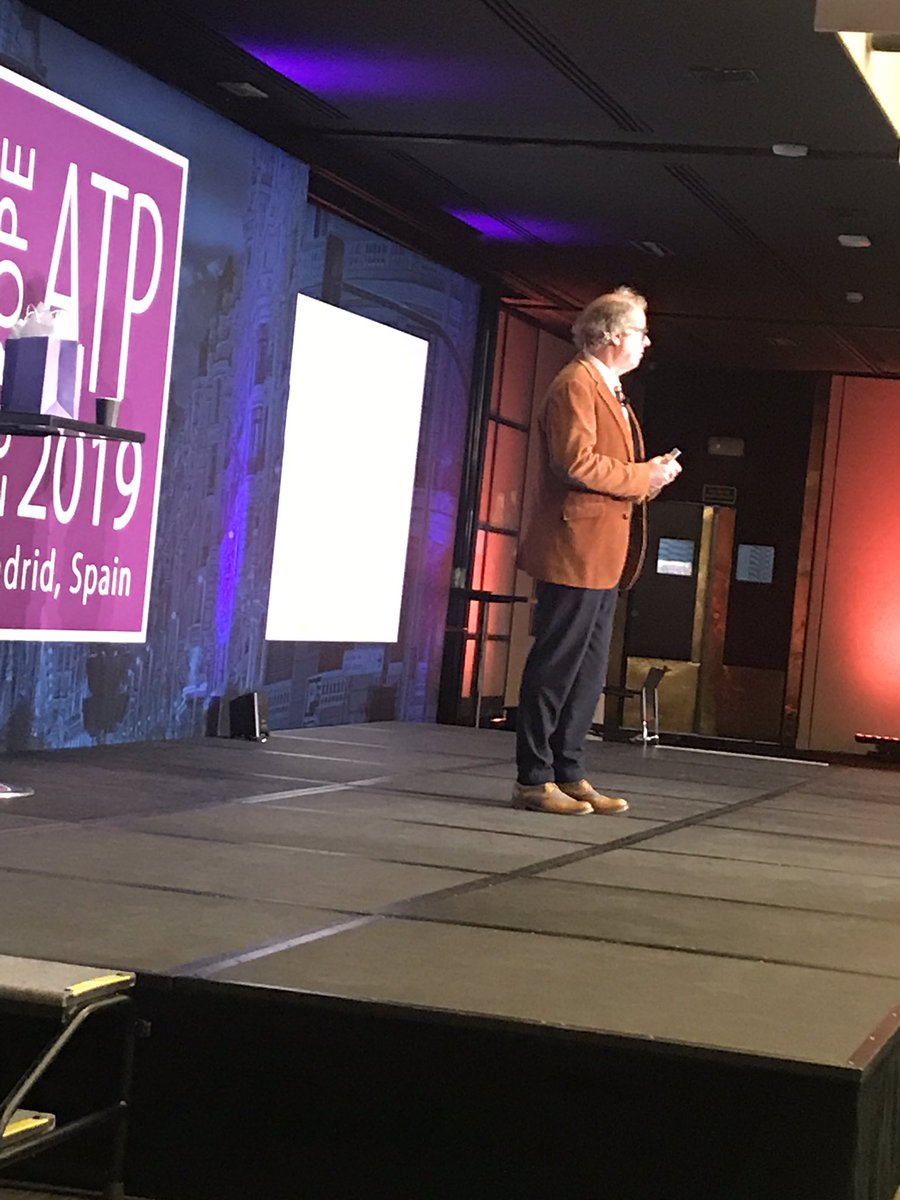 JaysonWDarby's tweet photo. @DrPeterLovatt delivering the closing keynote at the @EATPConf! https://t.co/QuBlqKrHuG
