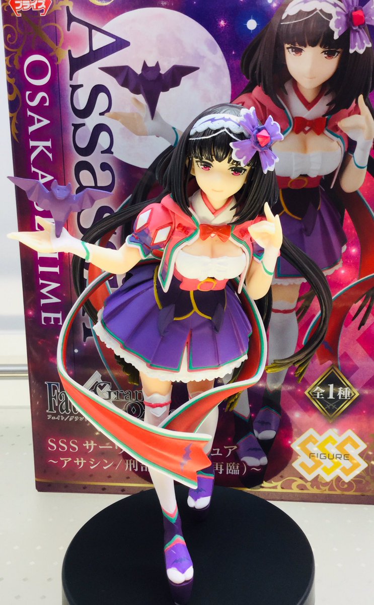 ট ইট র セガ福井 Fate Grand Order Sssサーヴァントフィギュア アサシン 刑部姫 第三再臨 入荷しました 大人気 Fgoの刑部姫がフィギュア化 美しいキューティクルと蝙蝠さんもリアルに再現されてますよ 是非ゲットしてくださいね Fgo T