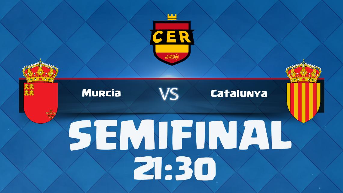 ¡¡ Hoy se decide la segunda semifinal de la <a href="/CERoyale/">Copa Española Royale #CER2019</a> !!

⚔️ | <a href="/SelMurcianaCR/">Selección Murciana CR</a> vs @SeleccioCatalan 
🕤 | 21:30 
📺 | twitch.tv/buffazul