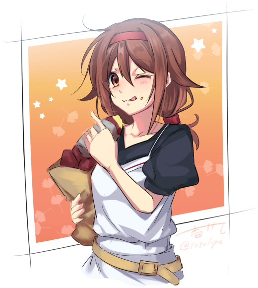 白露(艦これ) ,白露改二(艦これ) 「唐突な白露ちゃん過去絵再掲 」|壱十九 / illustratorのイラスト