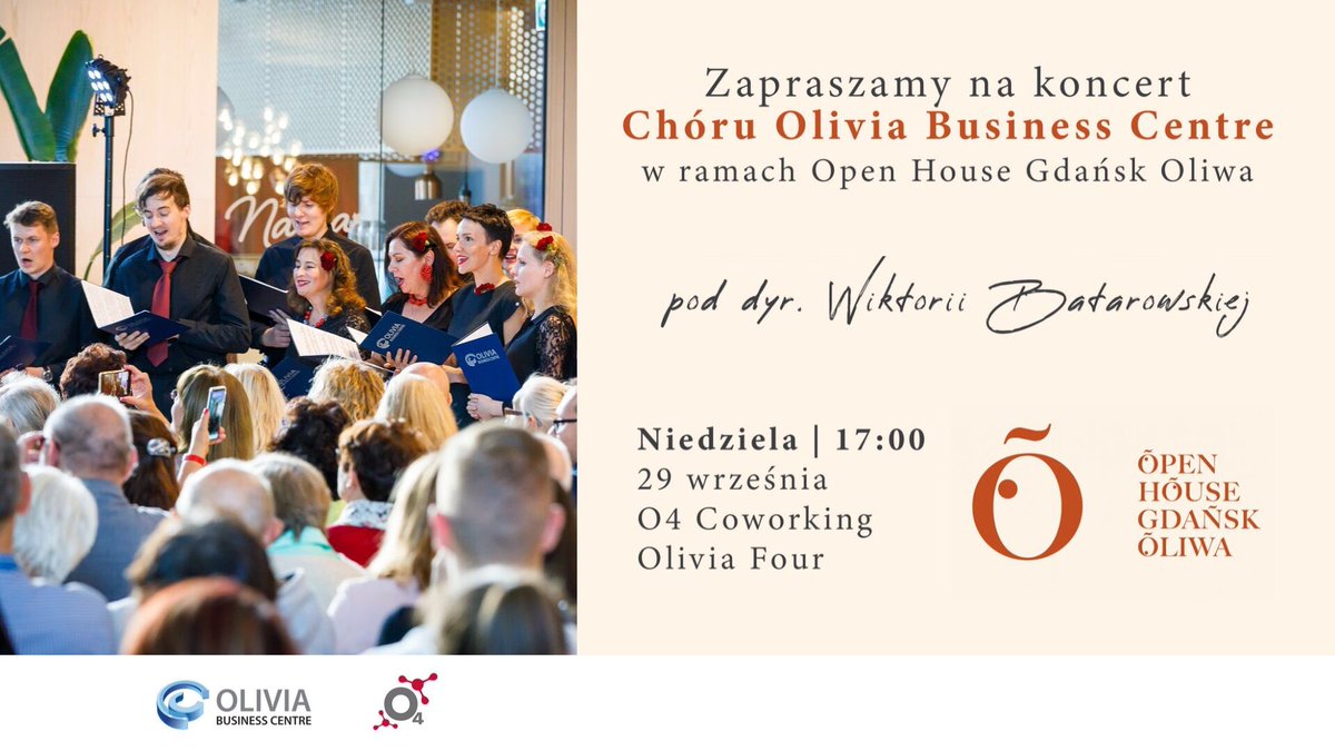 tiny.pl/tjzz2 #oliviabusinesscentre #chór #OpenHouse #o4coworking
