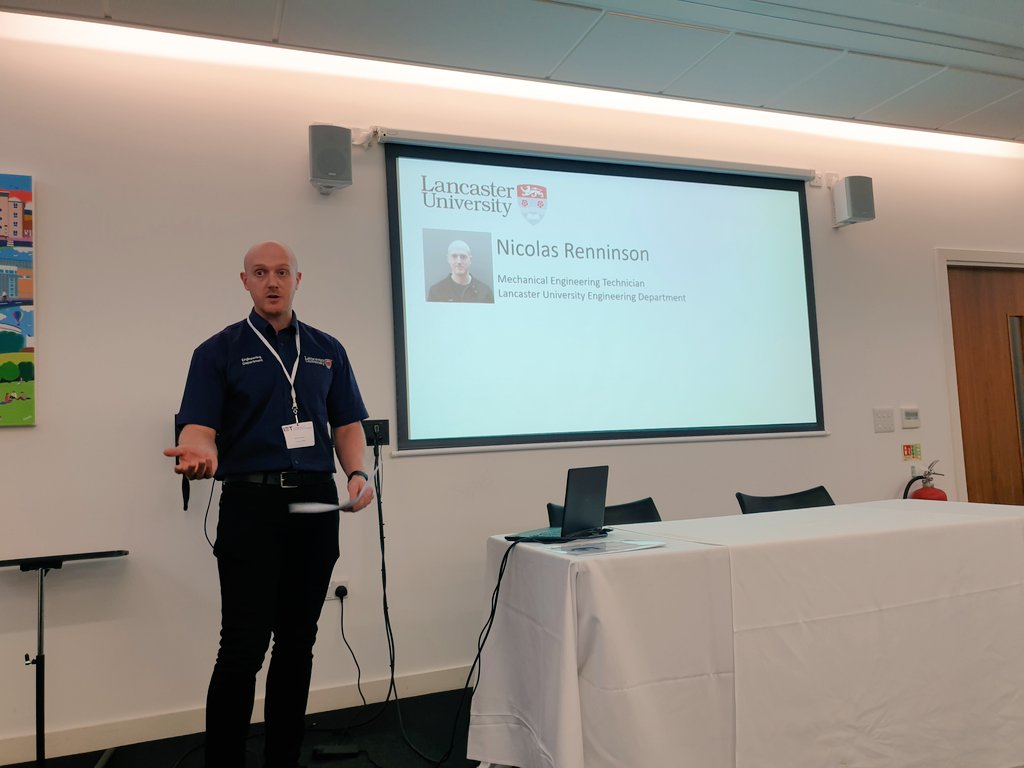 bfcengineering's tweet image. Amazing technician lecture on #micromachining #CNC machines #tooling and student projects that are only a couple of microns small 😊