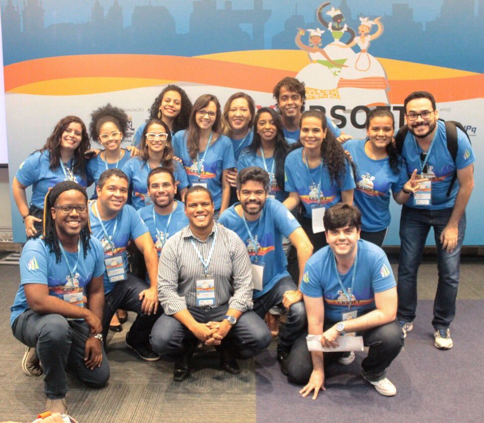 LarinhaRS_'s tweet photo. The best group ever!  And we are approaching the last day of the conference.  It was an honor to work with you all.  thanks. @cbsoft2019 https://t.co/NBIoQ2xx73