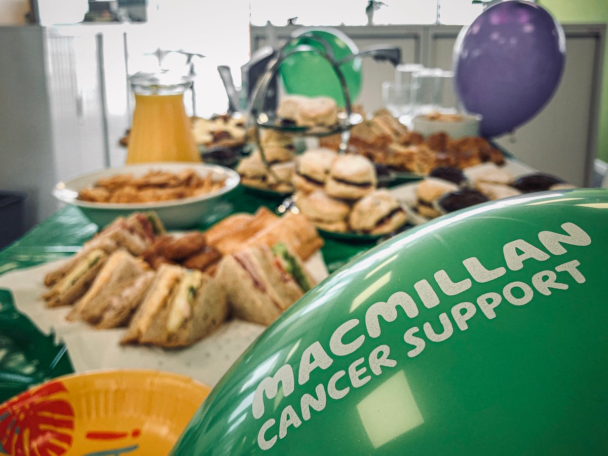 The <a href="/macmillancancer/">Macmillan Cancer Support</a> coffee morning is underway in our Leeds office!

#Macmillan #Macmillancoffeemorning #Charity
