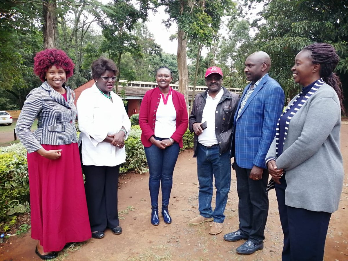 KAWTourism's tweet photo. Emma, Ruth, Rosemary and Sarah, members of the 
Trans-Nzoia chapter celebrated #WorldTourismDay 2019 at the Kitale National Museum. One of the activities was planting a tree on behalf of the association. Well done ladies!
#WTD2019 #TourismAndJobs https://t.co/6qG8zrpyD5