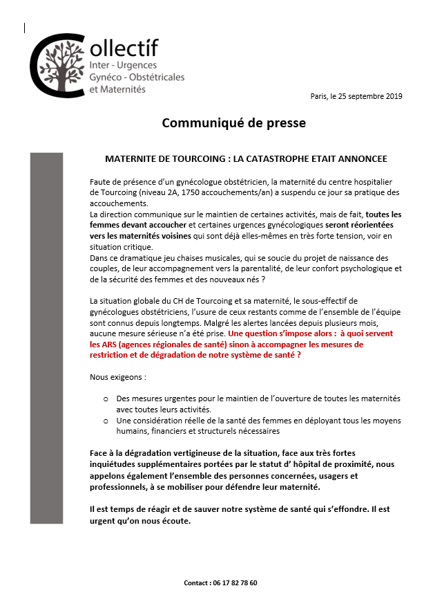 Le bateau coule et Direction, ARS et ministère font l'orchestre ! Non la situation ne va pas se régler sous 10J  L'équipe de la maternité de Tourcoing est durablement précarisée. Les établissements voisins seront durement impactés <a href="/CBlocs/">Collectif Inter-Blocs</a> <a href="/CollectInterHop/">COLLECTIF INTER-HOPITAUX</a> <a href="/InterUrg/">L'Inter-Urgences</a> #maternite