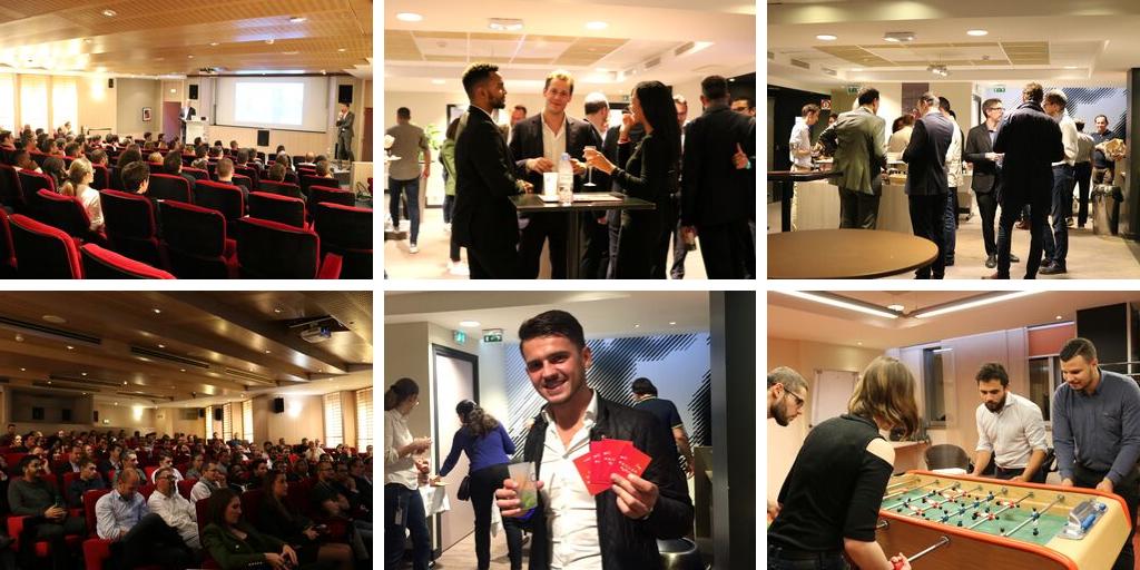 L’agence de Paris organisait hier soir AZcom de rentrée à l’Hôtel Mercure de Boulogne !
Présentation des dirigeants, des practices managers et des équipes suivi d’un cocktail et d’un killer géant ont rythmé la soirée de nos Azeotees ! 🍸🎈
#AZEO #AZEOParis #Event #AZcom