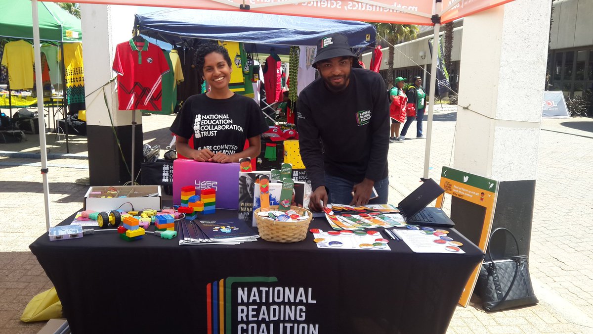 The_NECT's tweet image. DAY 3 of the @SadtuNational congress. Come join us at our stall for more info on #NationalReadingCoalition &amp;amp; our pilot project from our innovation hub #C21SandboxSchoolsProject