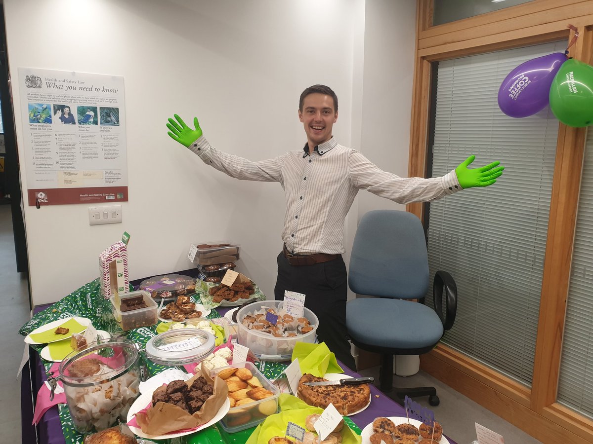 DeanWrad's tweet image. Come and join us in the Williamson building for our Macmillan cake sale @OfficialUoM @UoM_EES @UoMSciEng @UoMStaffNet @UoMNews we have loads of tasty treats for £1