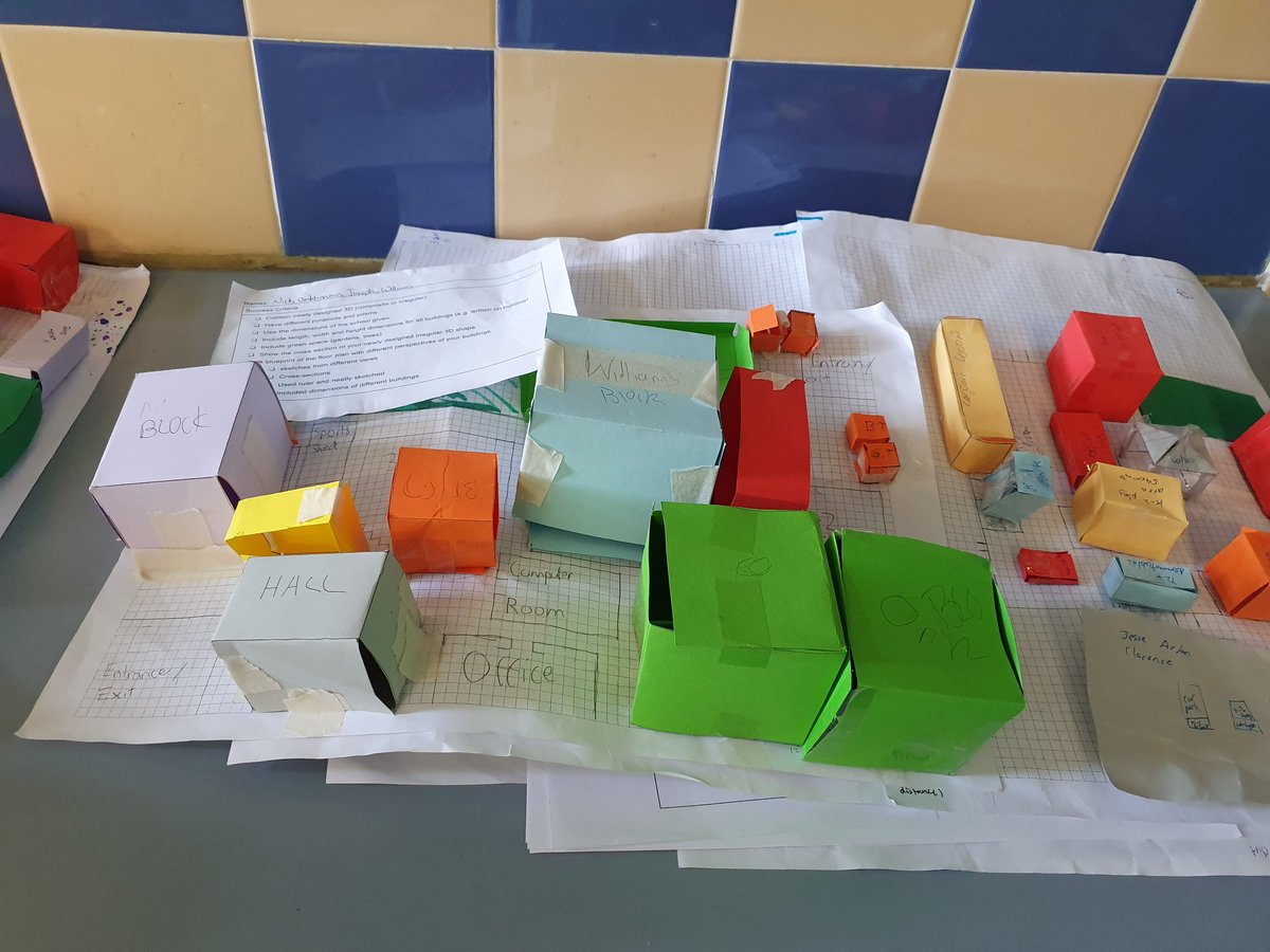 Even during maths groups stage 3 takes on the challenge to expand their innovative and creative minds as they recreate <a href="/StrathfieldSPS/">Strathfield South PS</a> by exploring a variety of 3D objects.